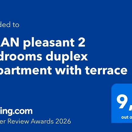 Lejlighed Pleasant 2 Bedrooms Duplex With Terrace Piran